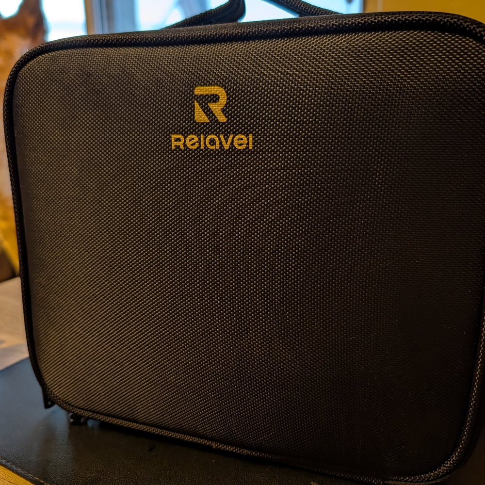 Relavel Black Travel Bag for Women